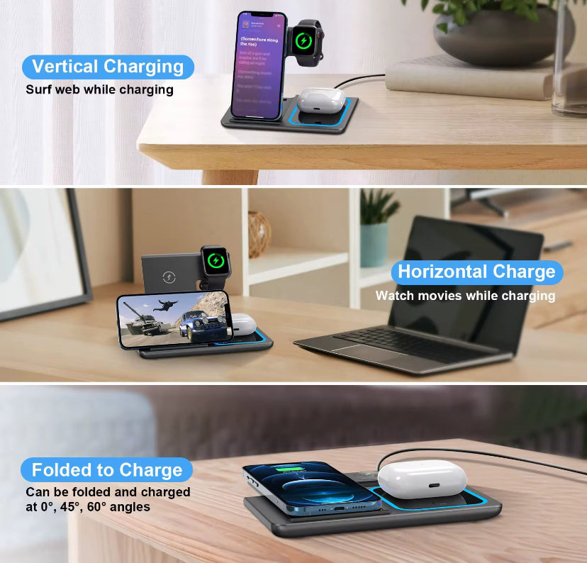 Chargeur à 3 sans fil