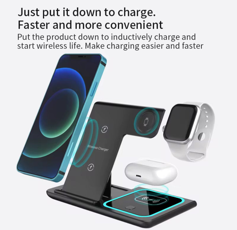 Chargeur à 3 sans fil